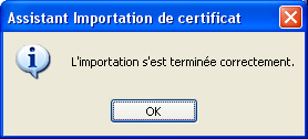 import certificat